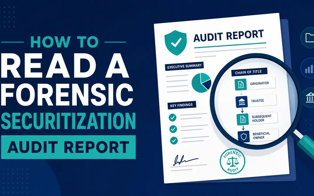How to Read a Forensic Securitization Audit Report
