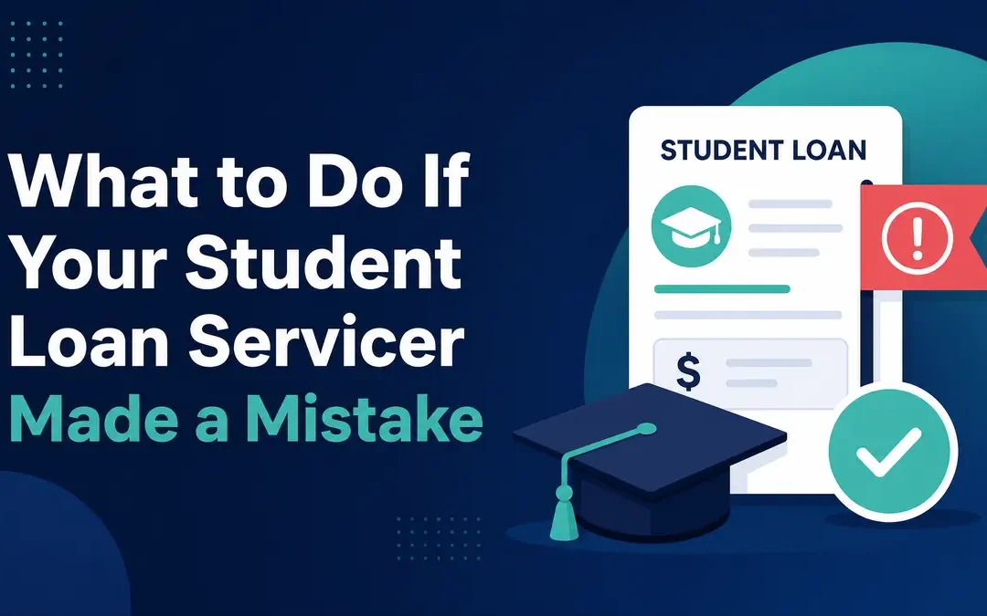 What to Do If Your Student Loan Servicer Made a Mistake