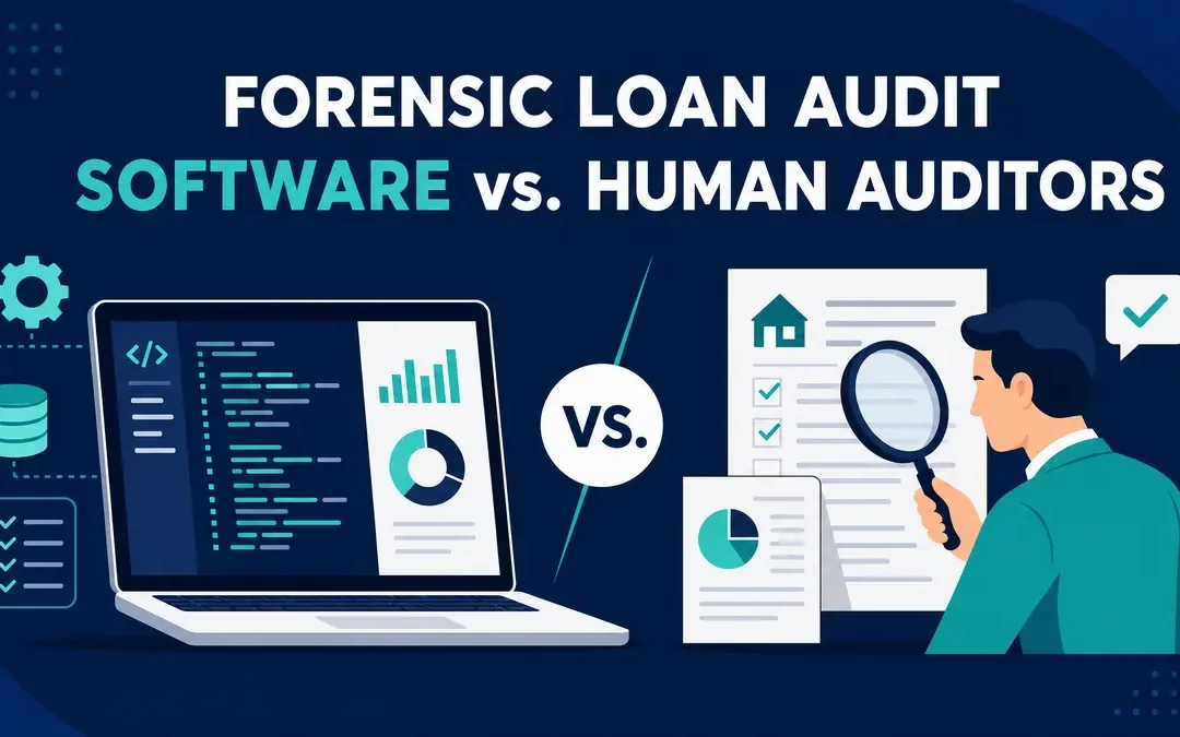 Forensic Loan Audit Software vs. Human Auditors