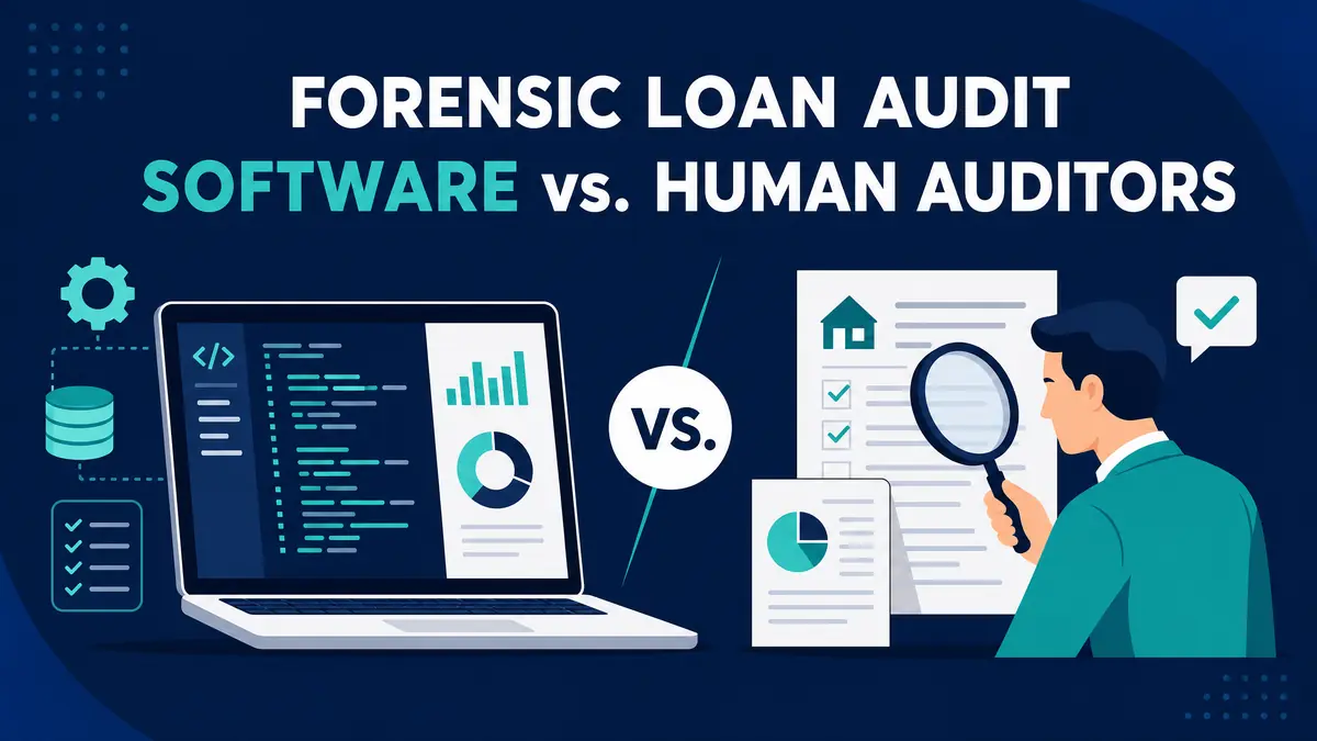 Forensic Loan Audit Software vs. Human Auditors