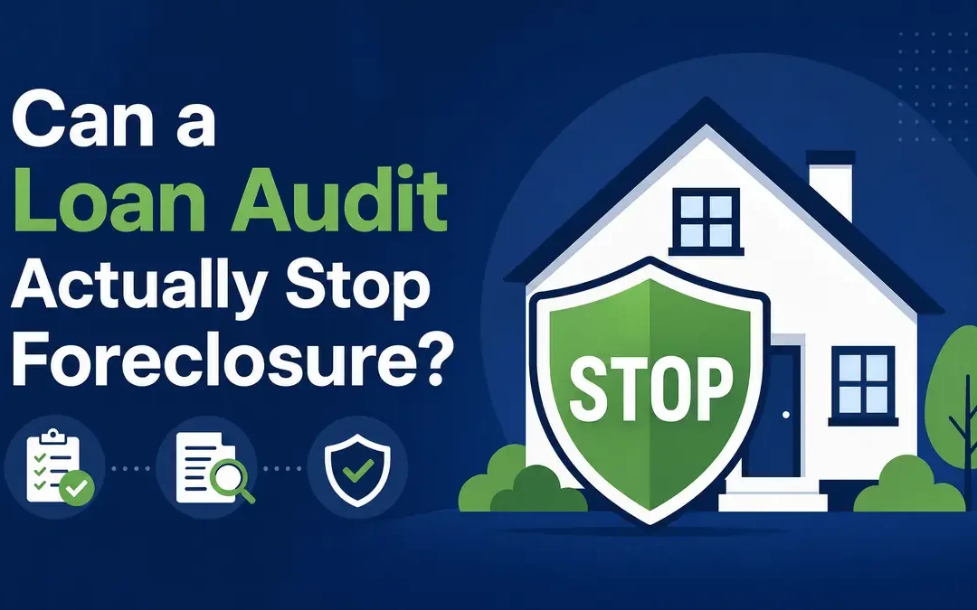 Can a Loan Audit Actually Stop Foreclosure?